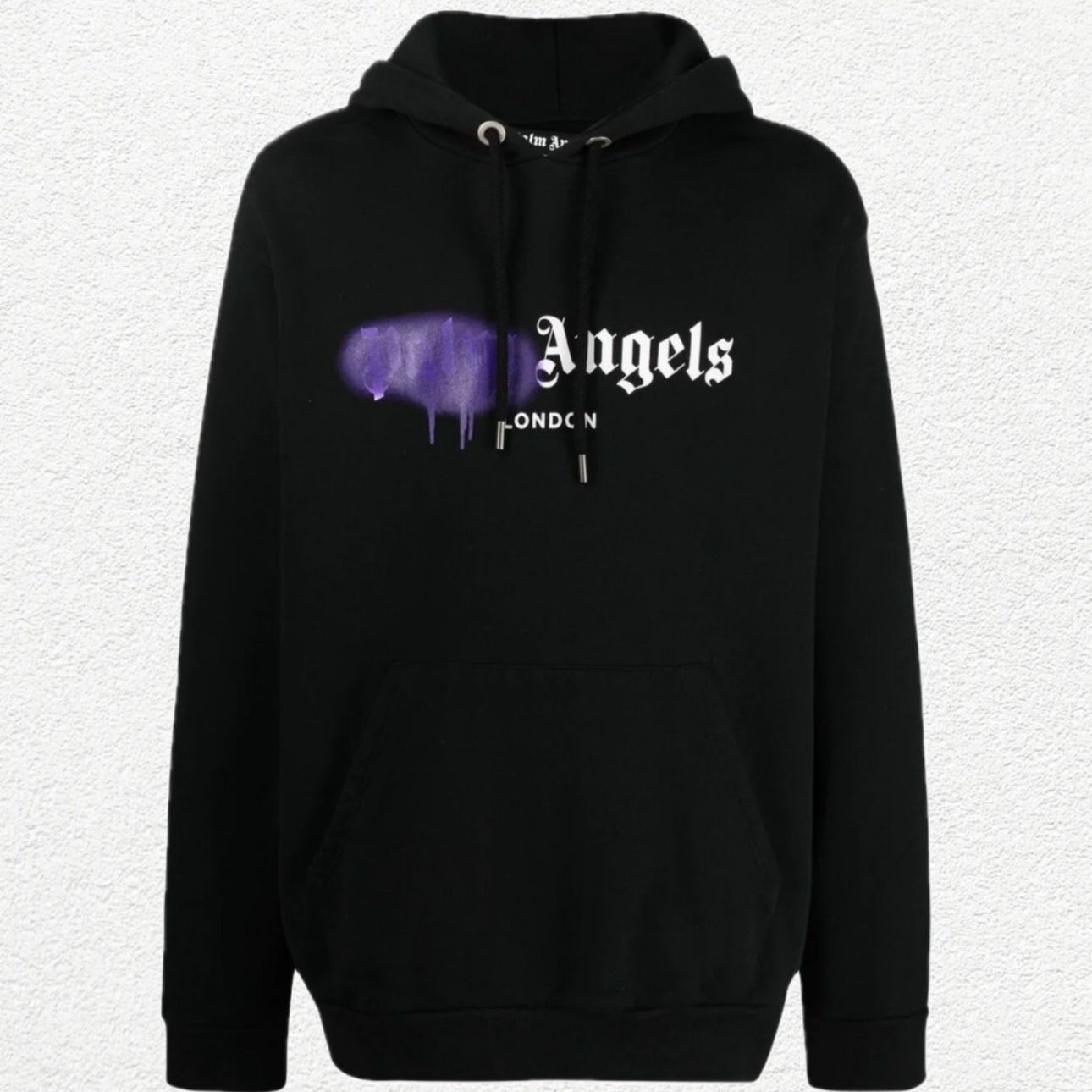 Palm Angels Palm Angels Spray Hoodie - Purple - Size: UK 6 Hoodies | Shop From The Mirage