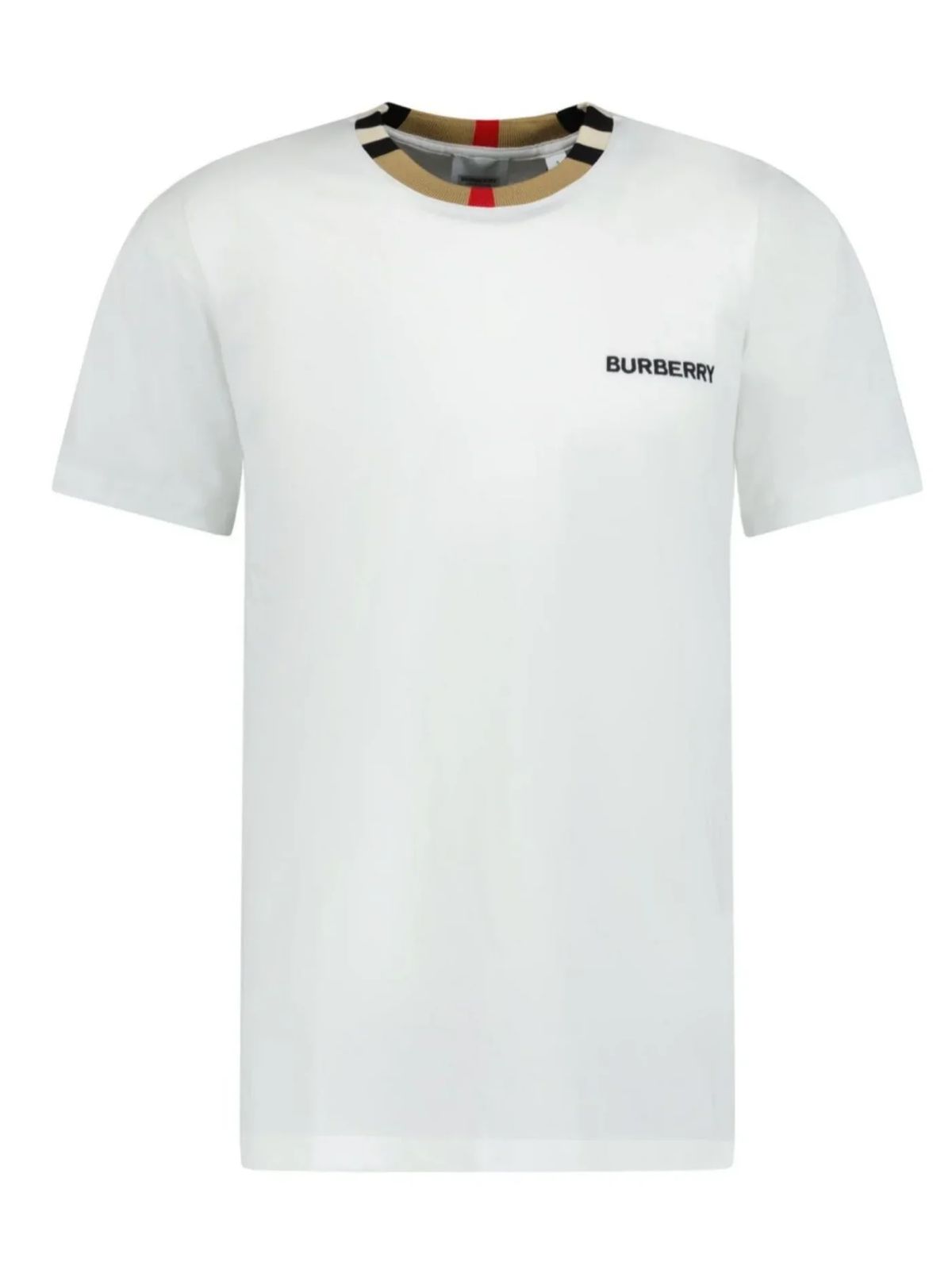 Burberry Burberry Jayson Tshirt - White - Size: S T-Shirts | Shop From The Mirage