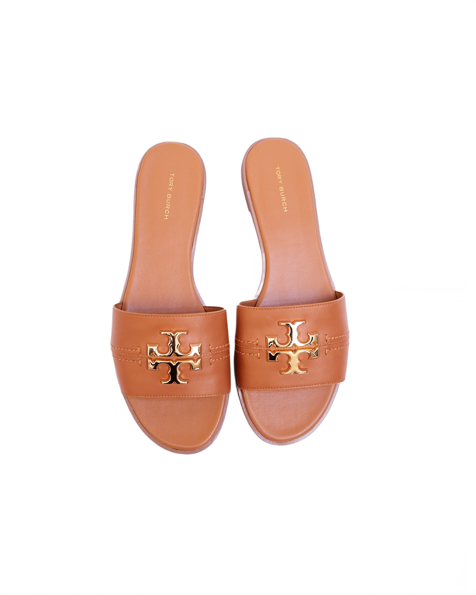 Tory Burch Everly Slide Sandal — Perfect Tan