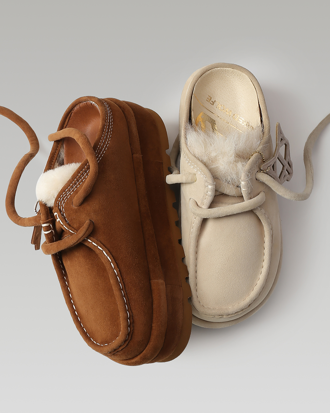 Blizzard Tan Suede/Shearling