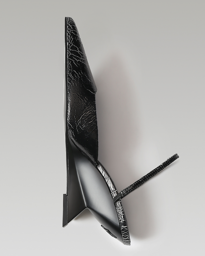 Salem Black Leather