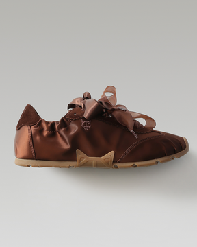 Adorable Brown Satin