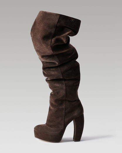 Dallas Brown Suede