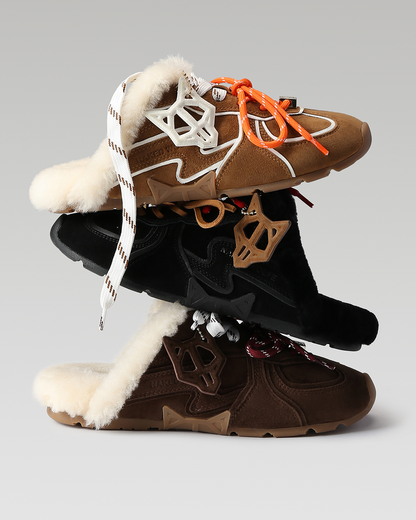 Adorn Black Suede
