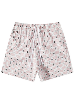 AMIRI INTERWEAVE SWIM SHORTS PINK