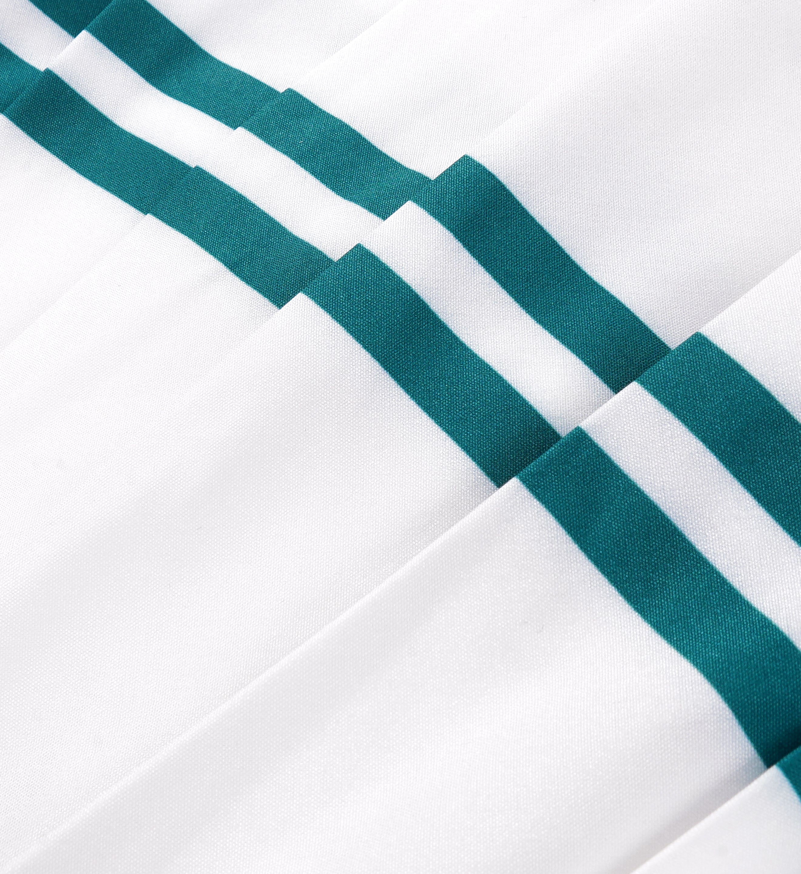 Italic Logo Pleated Skirt - White/Alpine