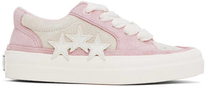 AMIRI Pink & White Sunset Skate Low Sneakers