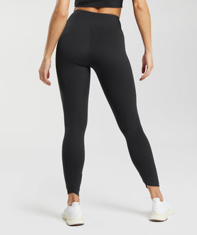 Gymshark Crossover Leggings - Black