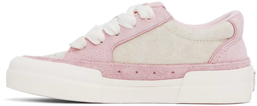 AMIRI Pink & White Sunset Skate Low Sneakers