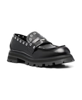 Chunky Eyelet Loafers