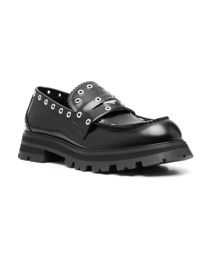 Chunky Eyelet Loafers