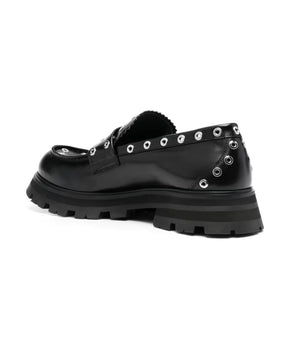 Chunky Eyelet Loafers