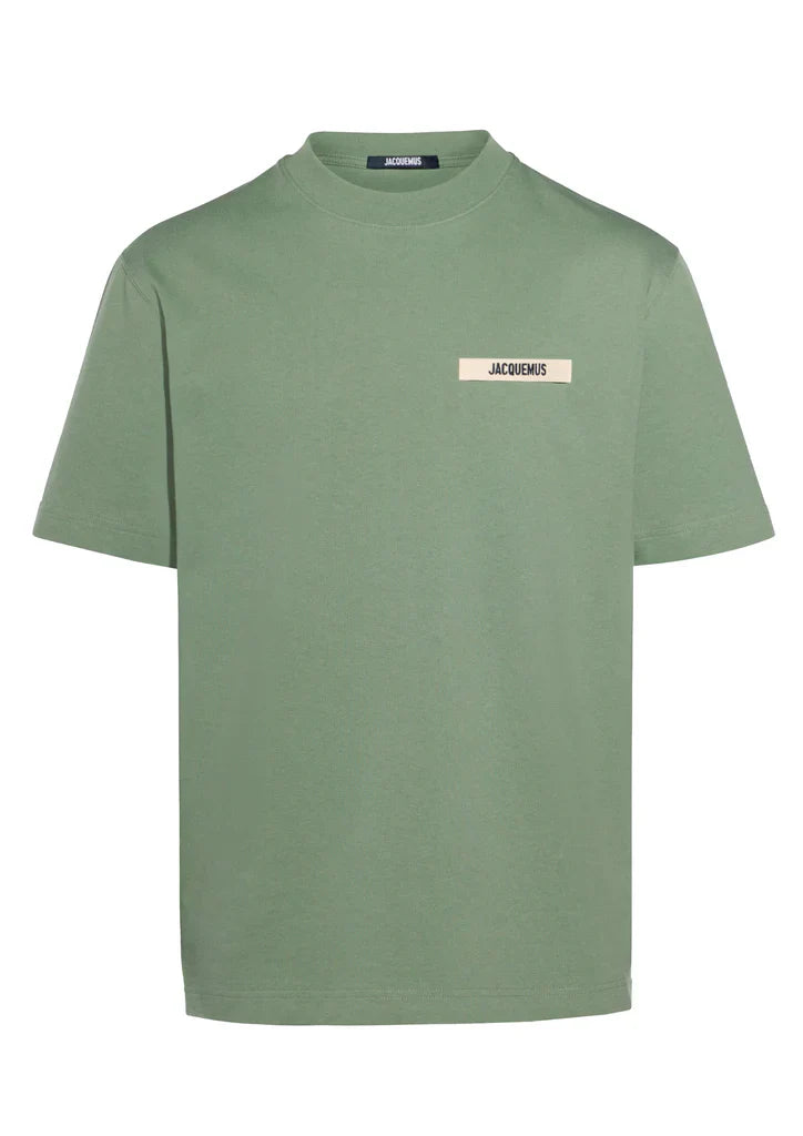 Jacquemus Le Gros Grain Logo T-Shirt Green