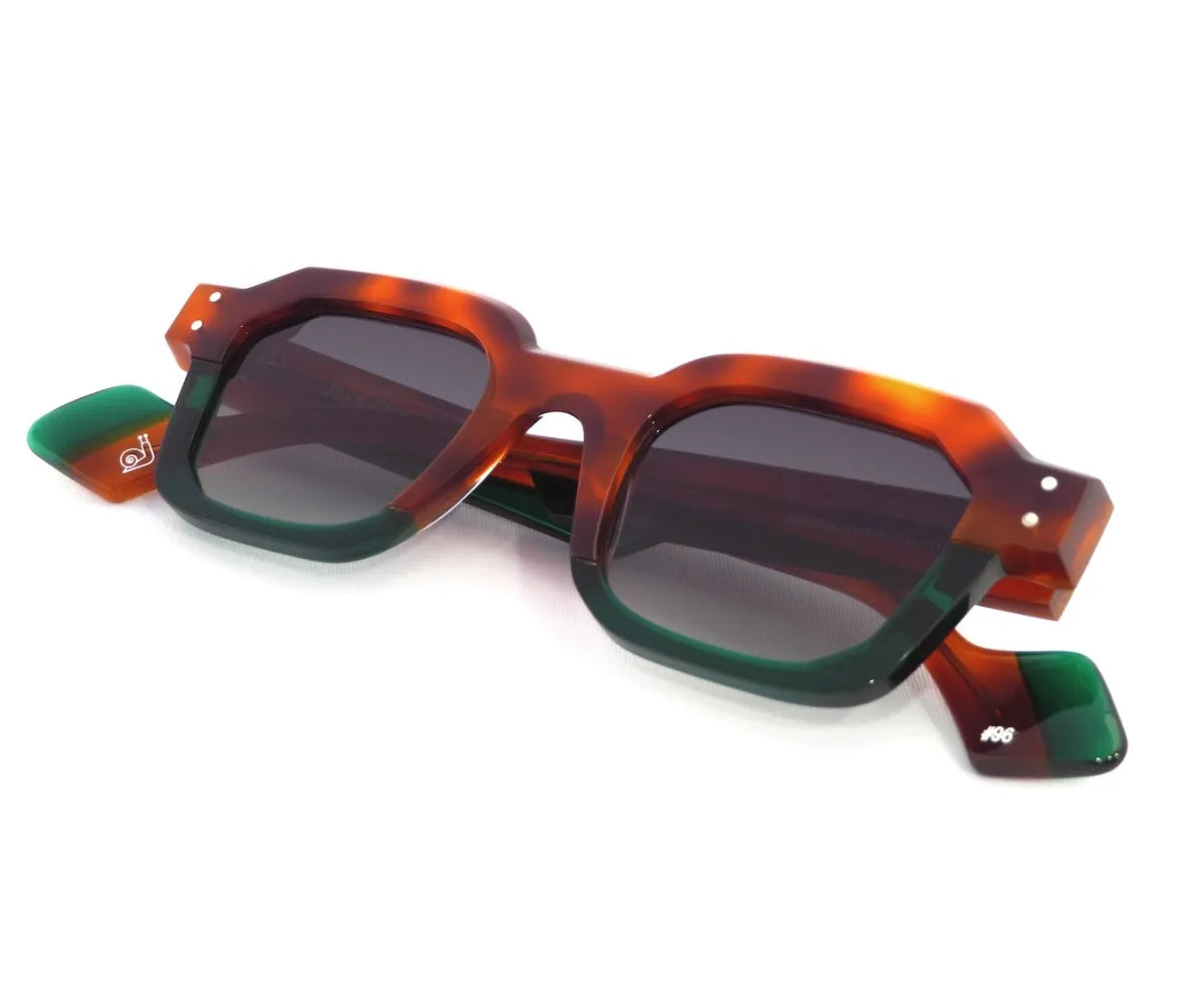 SLOW DOWN 873 GREEN / HONEY TORTOISE 45