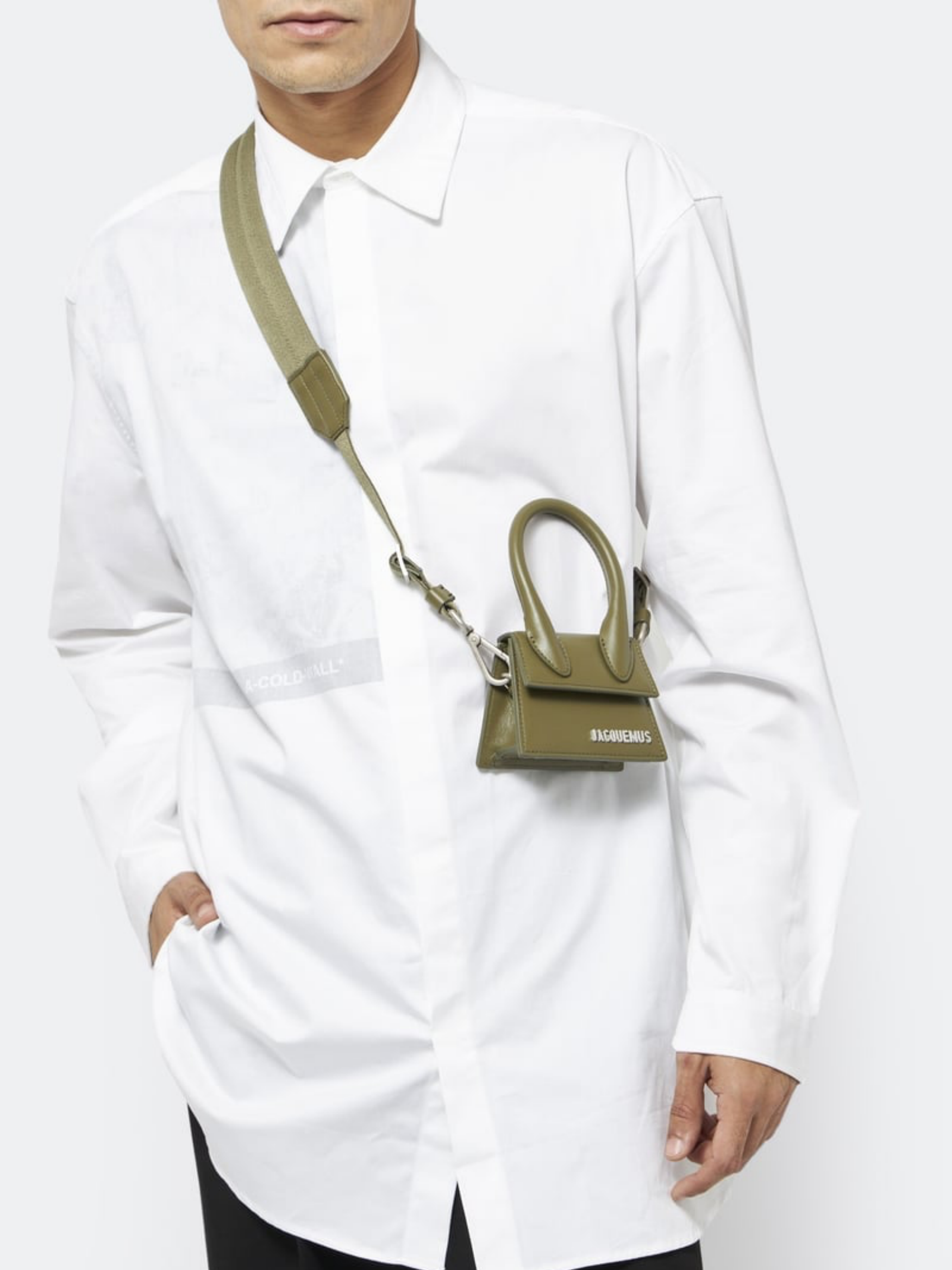 JACQUEMUS LE CHIQUITO HOMME LIGHT KHAKI