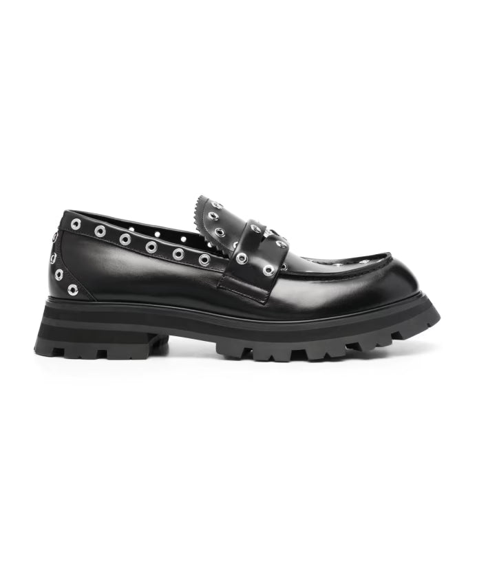 Chunky Eyelet Loafers