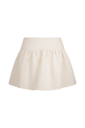 Jennie Frill Mini Skort - Ivory