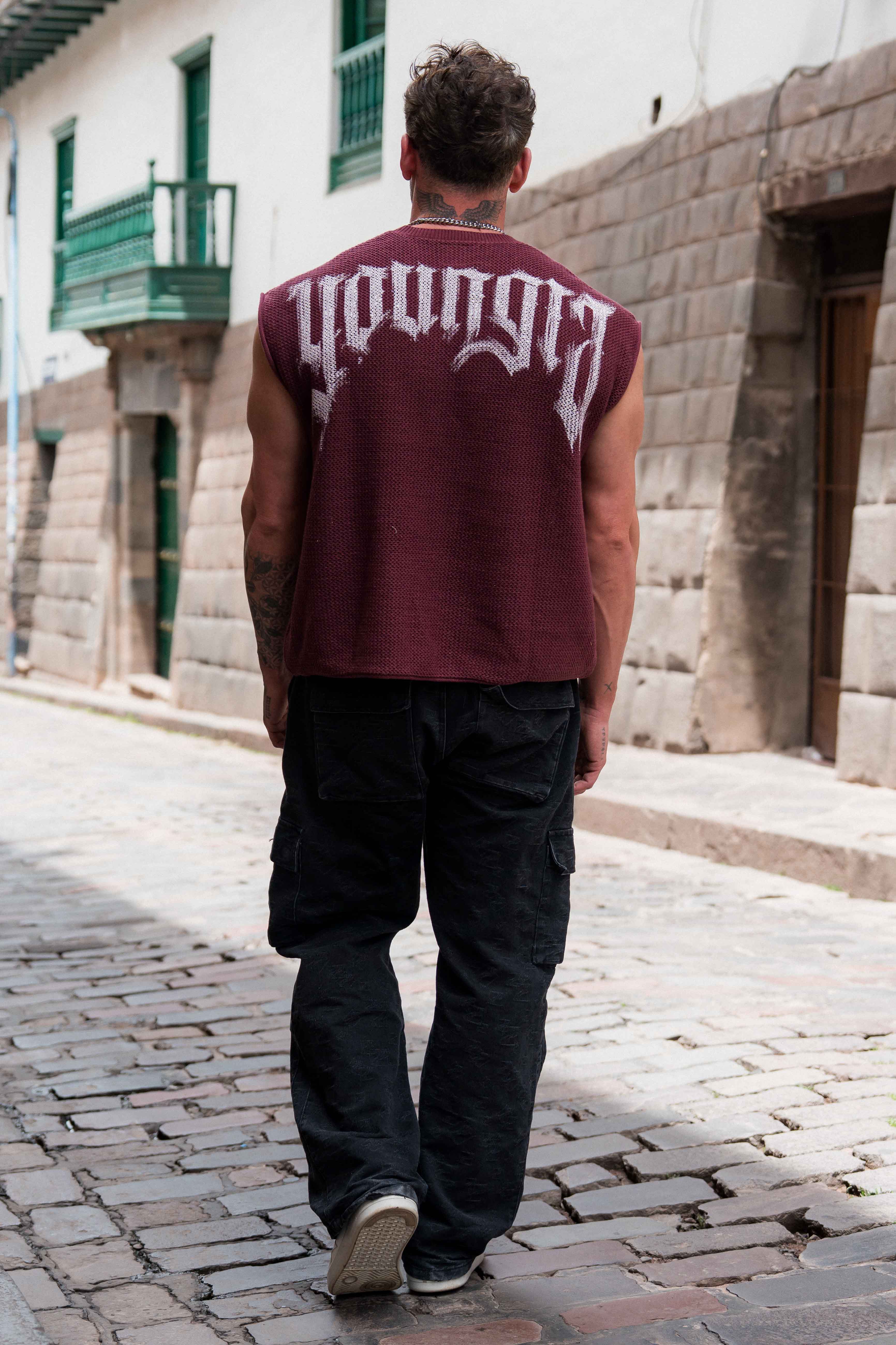 3012 - Drop Shoulder Knit Cut-Off