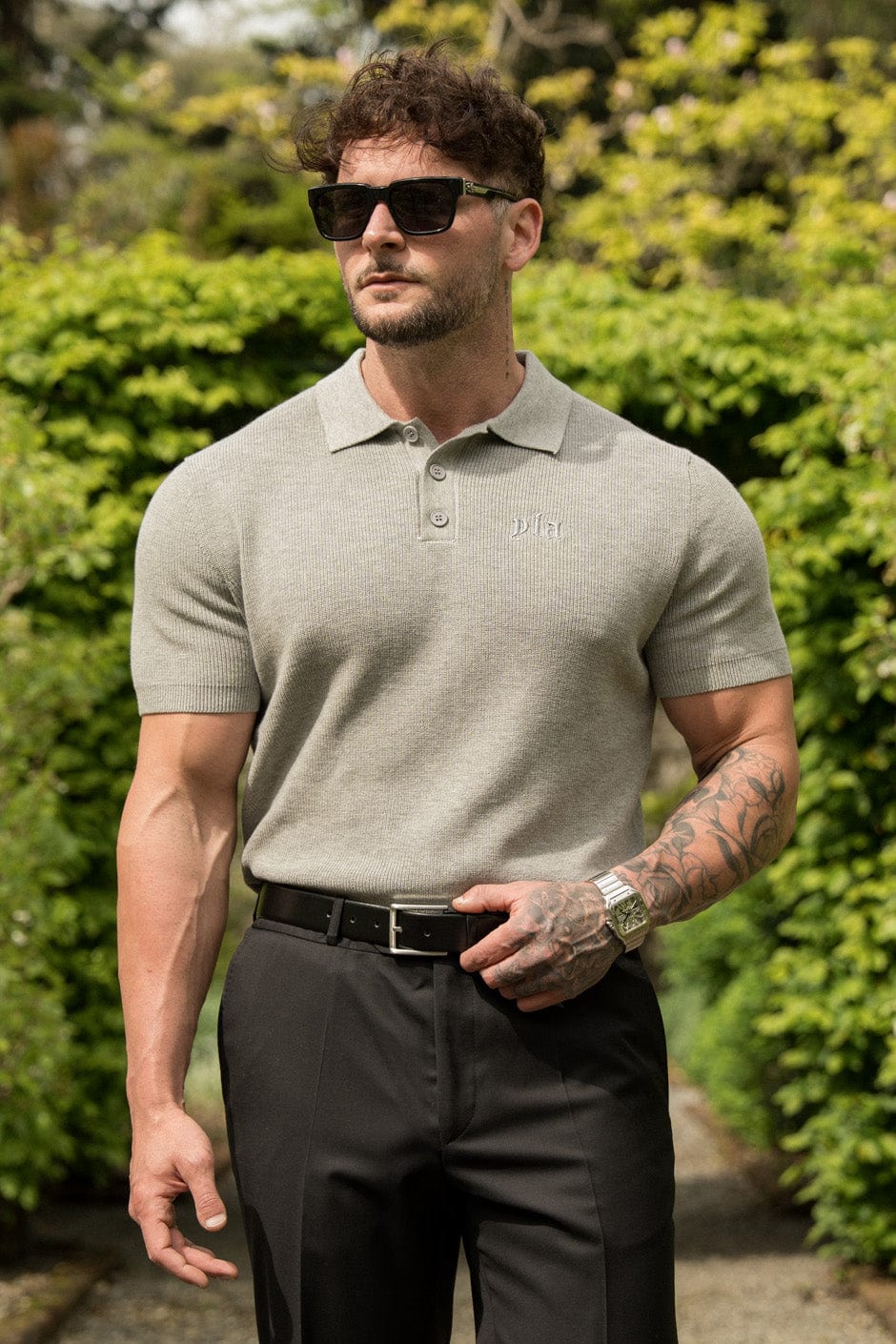 4136 - Knitted Dressy Polos