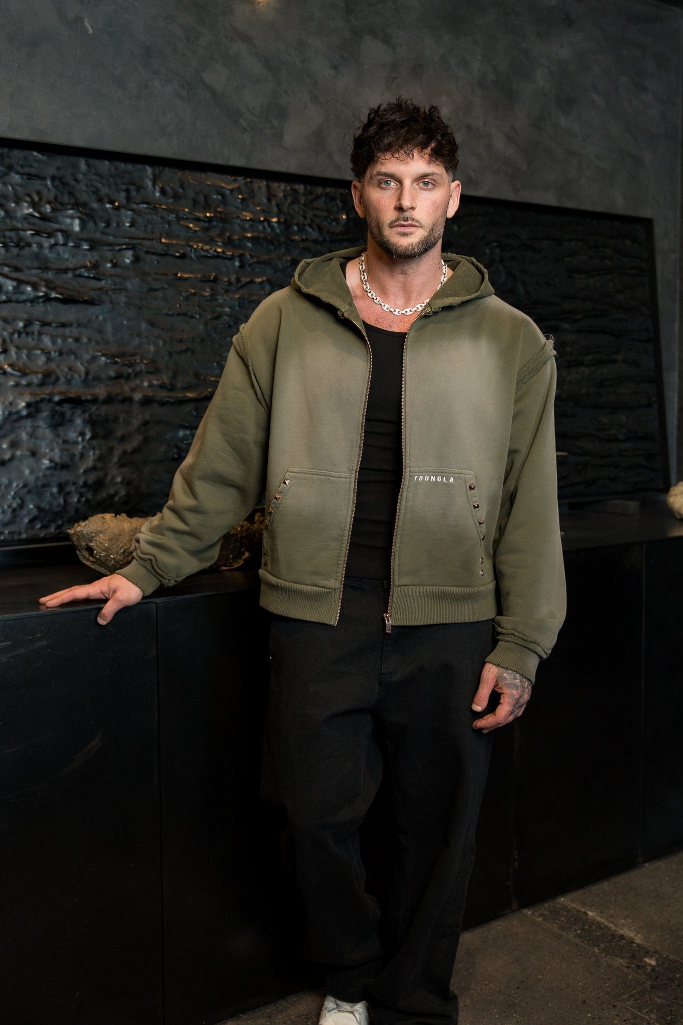 5024 - Deconstructed Terry Hoodies