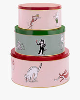 Holiday Party Cookie Tin Set