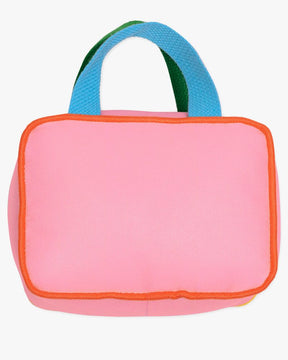 Colorblock Handbag Pet Toy