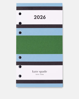 Downtown Stripe 2026 Personal Bookblock Calendar Refill