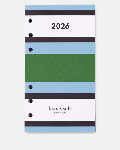 Downtown Stripe 2026 Personal Bookblock Calendar Refill