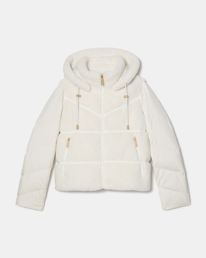 Cropped Sherpa Puffer