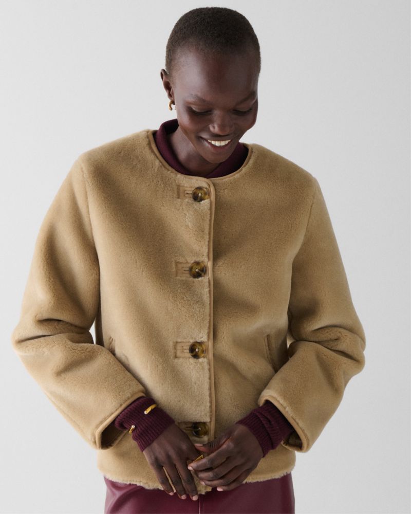 Bonded Shearling Jacket