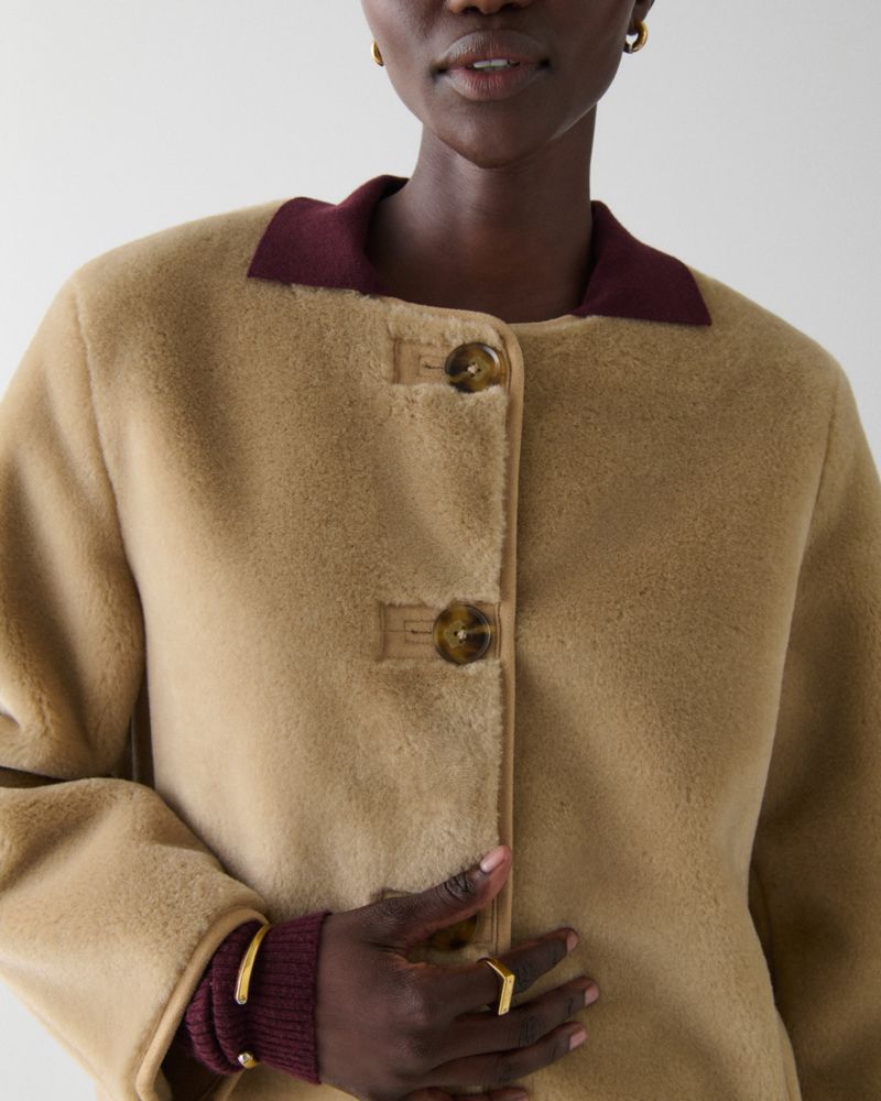 Bonded Shearling Jacket