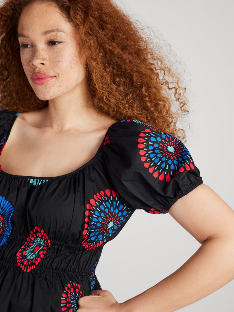 Firework Floral Riviera Top