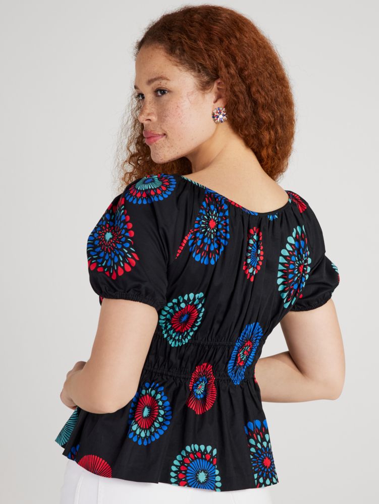 Firework Floral Riviera Top