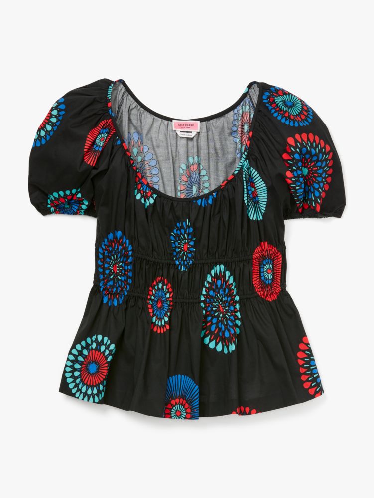 Firework Floral Riviera Top