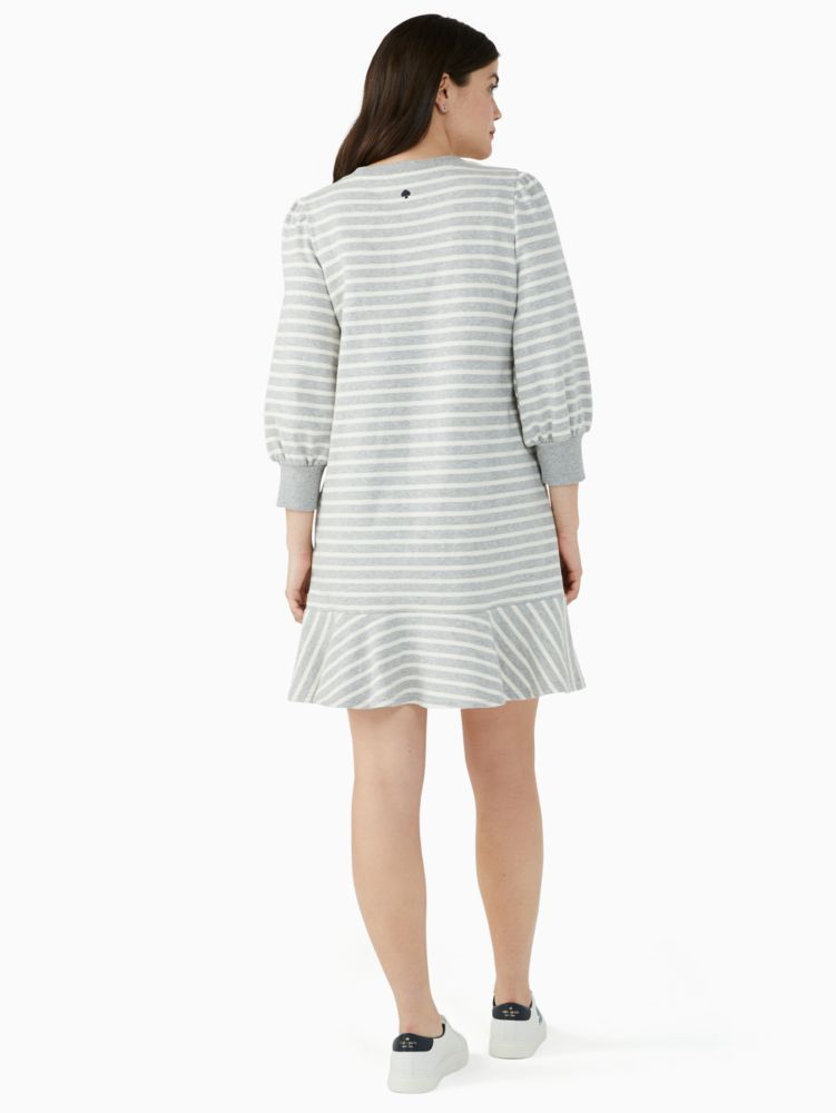 Sailing Stripe Sweatshirt Dress