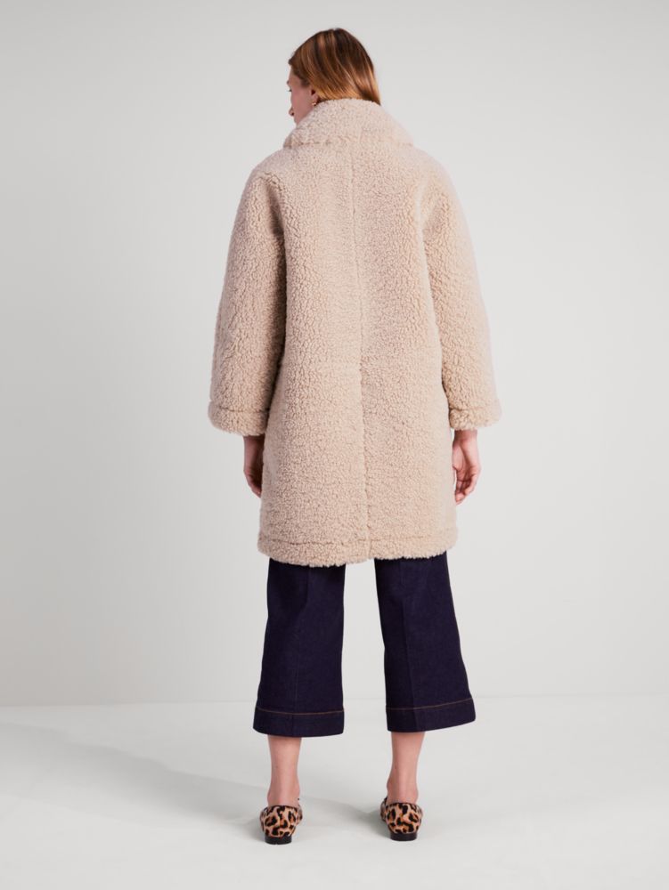 Faux Shearling Coat