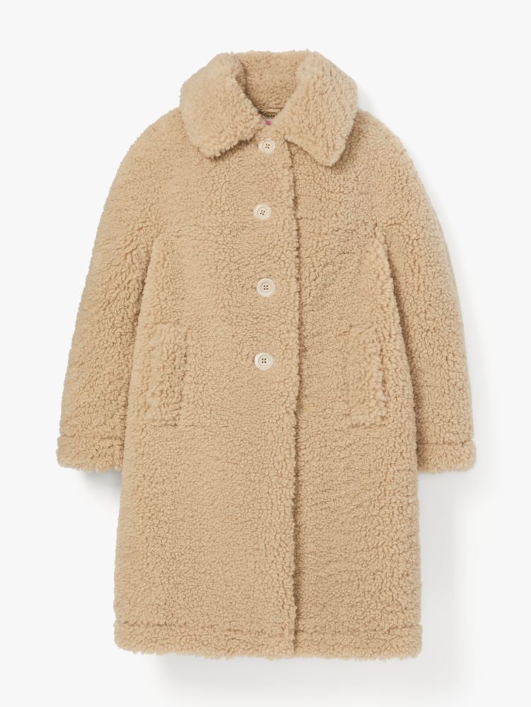 Faux Shearling Coat
