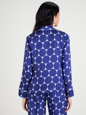 Joy Dot Silk Twill Shirt