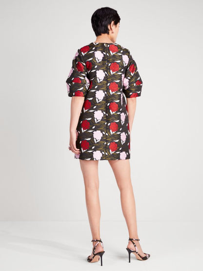 Rose Garden Brocade Dress