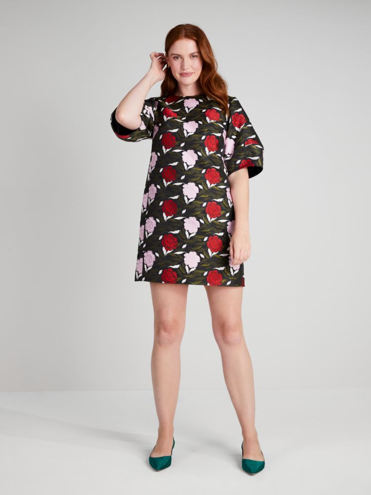 Rose Garden Brocade Dress