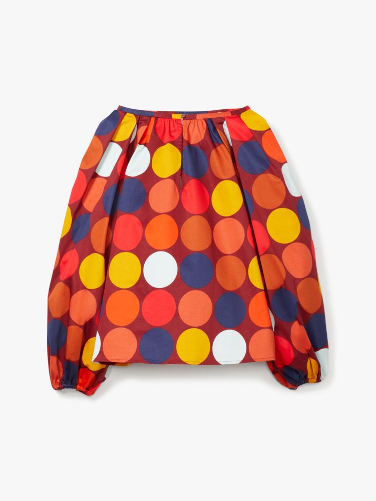 Dot Party Poplin Top