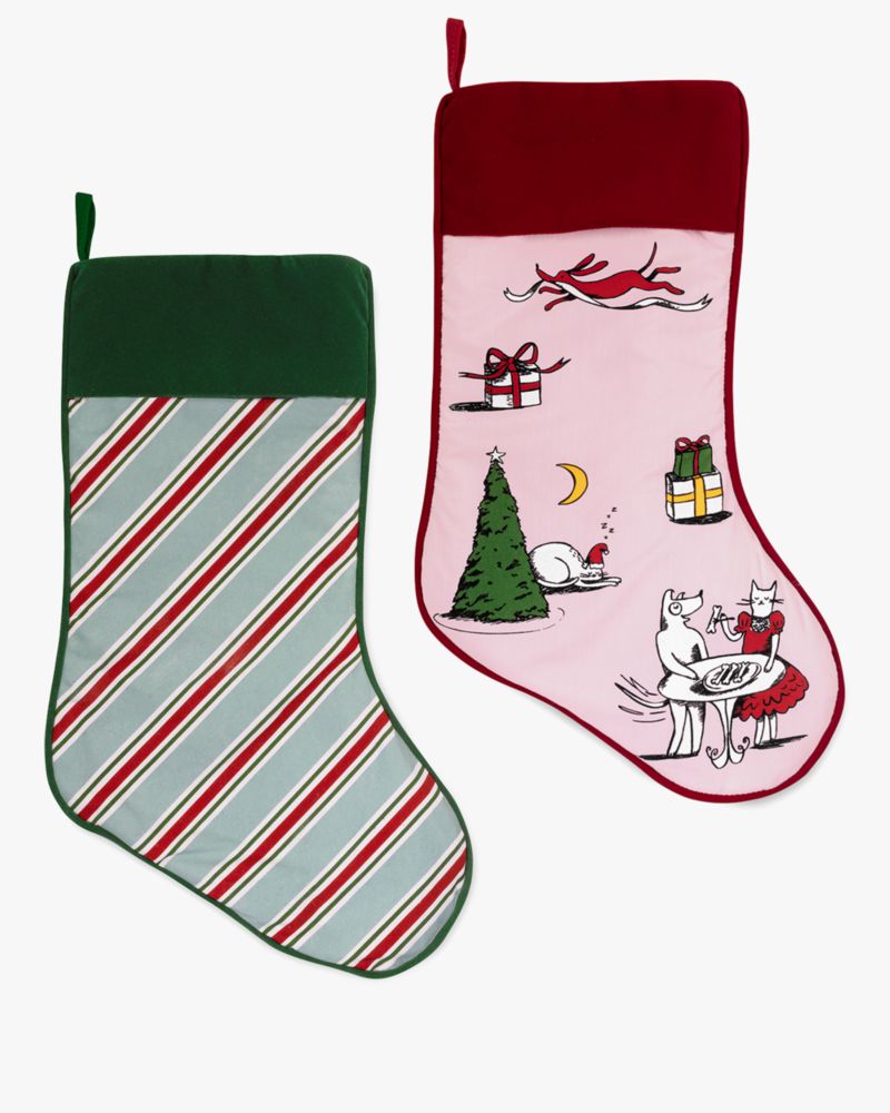 Luna Stripe Stocking