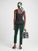 Bold Zebra Jacquard Top