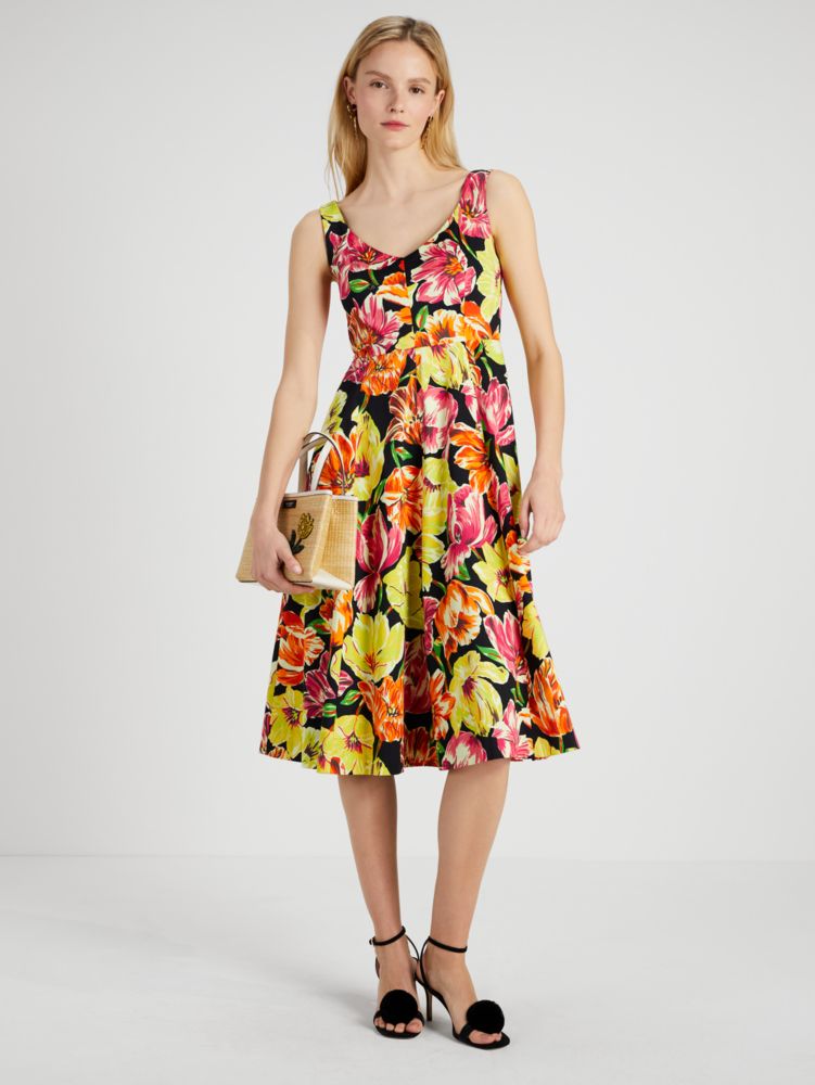 Painted Tulips Grace Dress