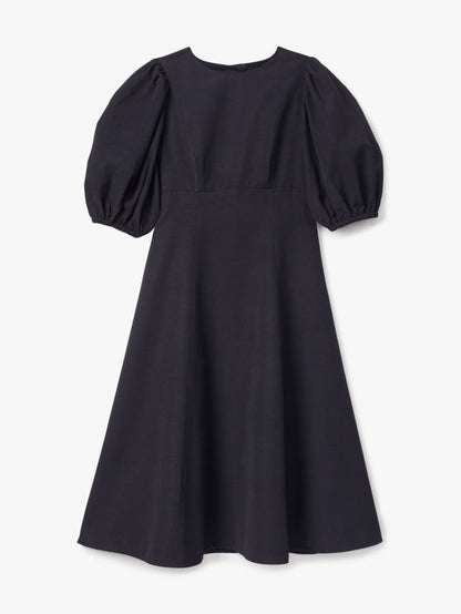 Pearl Embellished Open Back Dress