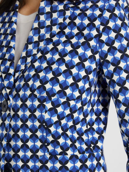 Patio Tile Twill Blazer