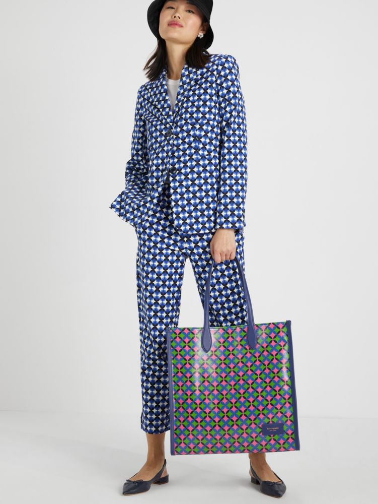 Patio Tile Twill Blazer