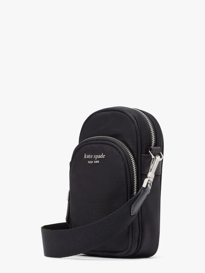 Sam Ksnyl Nylon North South Phone Crossbody