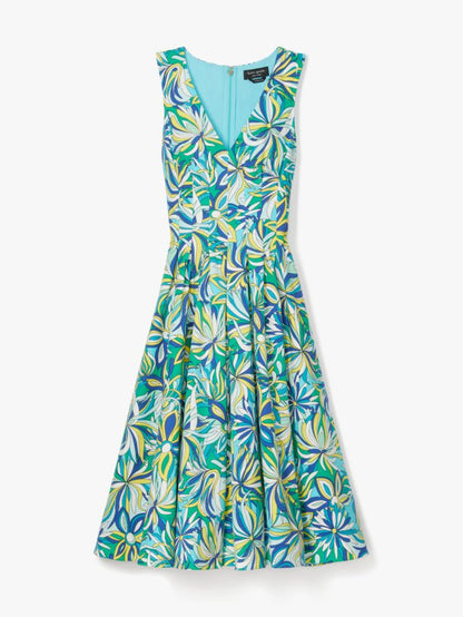 Anemone Floral Amelia Dress