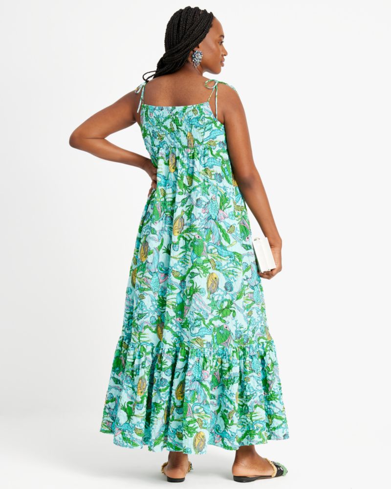 Under The Sea Tie-strap Dress